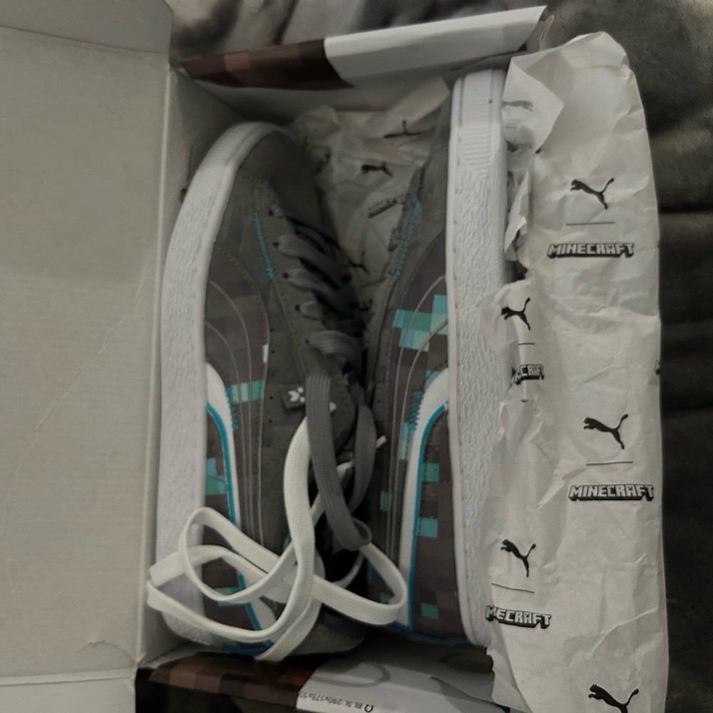 Puma Minecraft Themed Sneakers